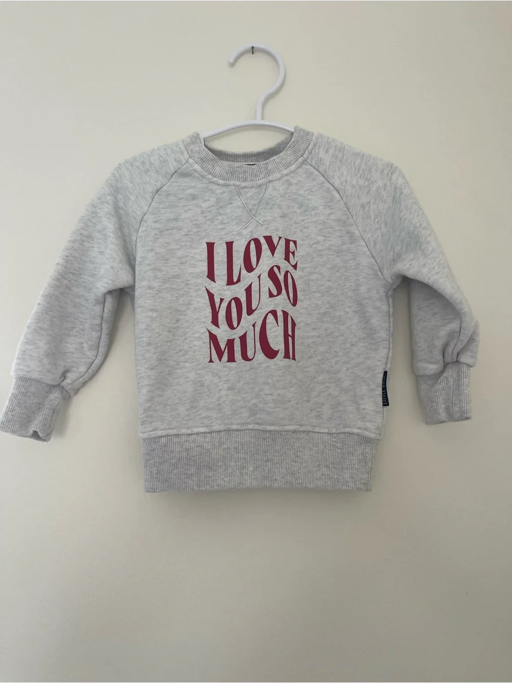 Little Bipsy Love You Crewneck